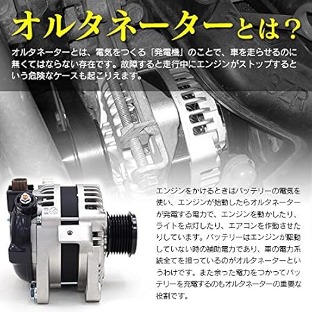 Amazon オルタネーター 新品 コア返却不要 ブルーバードシルフィ Tg10 参考純正品番 Au400 Au40d Lr1110 713 Lr1110 713v Lr1110 713c 車 バイク 車 バイク