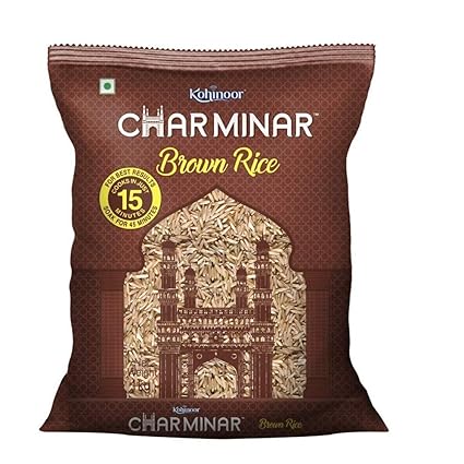 Kohinoor Charminar Brown Rice, 1 Kg Pack