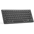 Arteck Ultra-Slim Bluetooth Keyboard Compatible with iPad 10.2-inch/iPad Air/iPad 9.7-inch/iPad Pro/iPad Mini, iPhone and Oth
