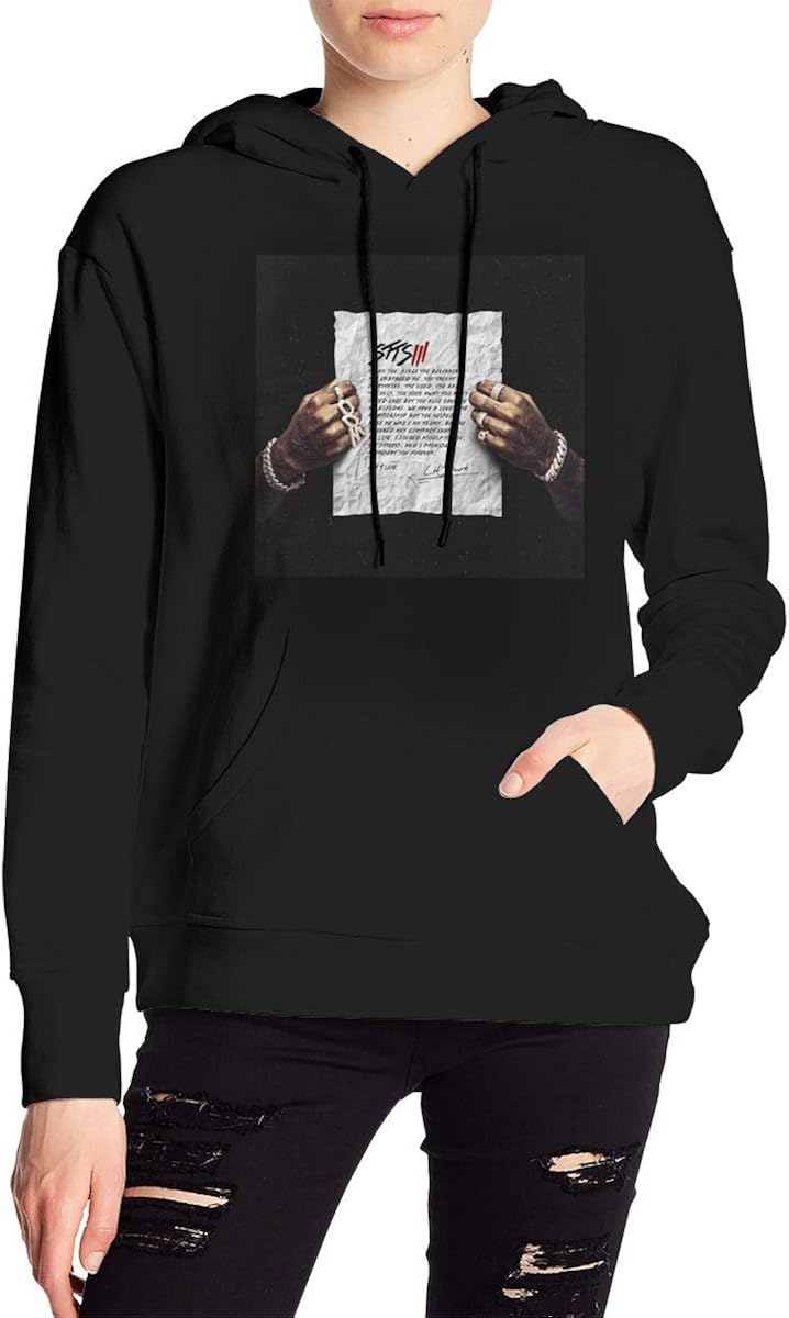 black hoodie fashion
