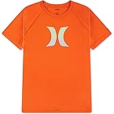 Hurley Boy's Icon UPF 50+ Rash Guard Swim Shirt
