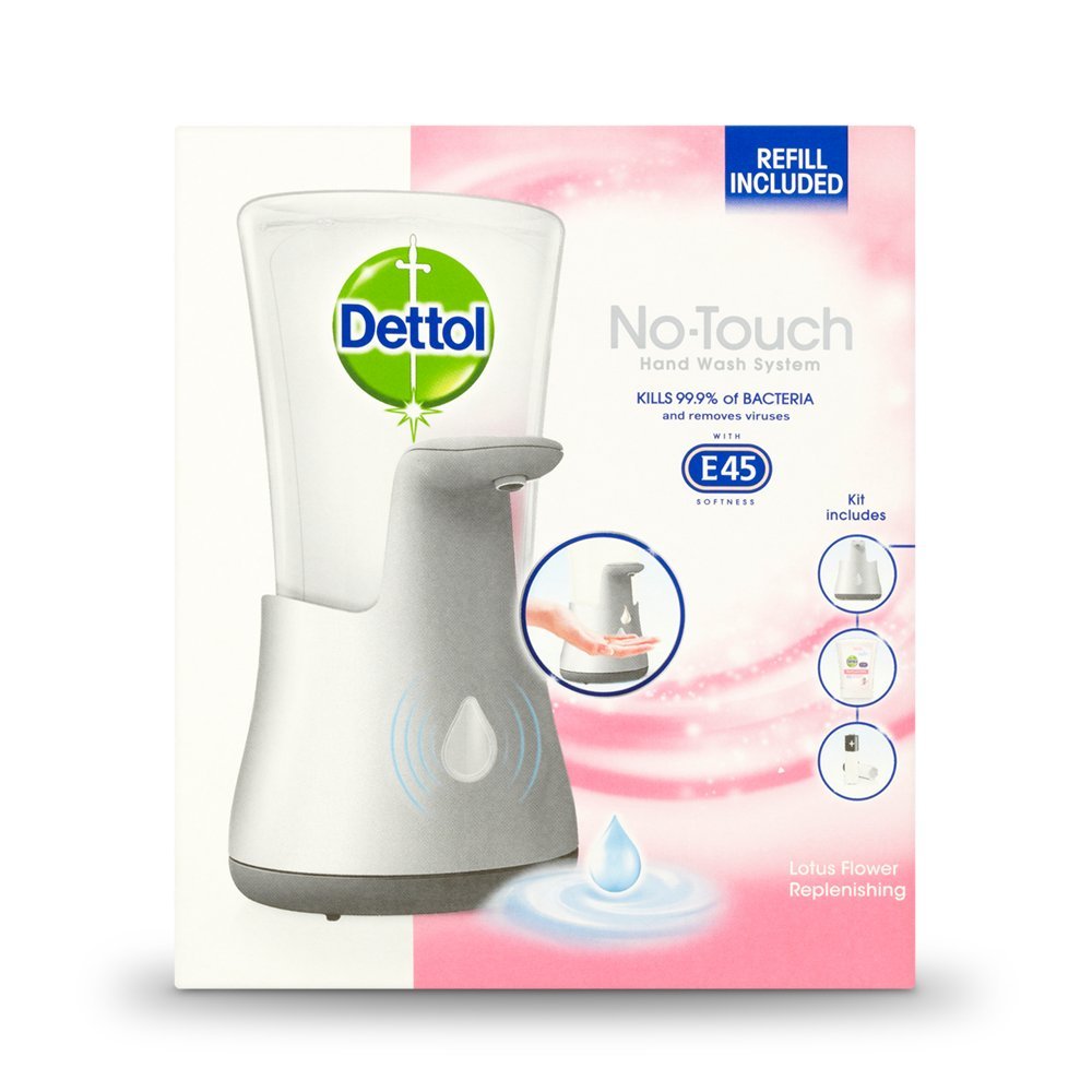 Dettol No Touch Hand Wash System, Lotus 