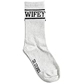 Six Stories | Wifey Socks | Soft & Cosy Novelty Wedding Socks for Newlyweds | For Honeymoon, Anniversary, Birthday