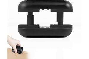 LUVRD Edge Banding Trimmer, Edge Band Trimmer with Four Sharp Cutting Edges Tungsten Carbide Blades, Veneer Edge Trimmer for Woodworking Projects (Furniture, Cabinet Making) Trim in All Directions (Black)