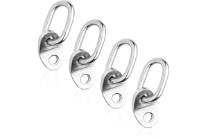 AQDD Engine Lifting Bracket 5,500 lb Capacity Lug for Еngine Lifting Sling and Еngine Hoist Level, 7100 lifting bracket set - 4 Pack