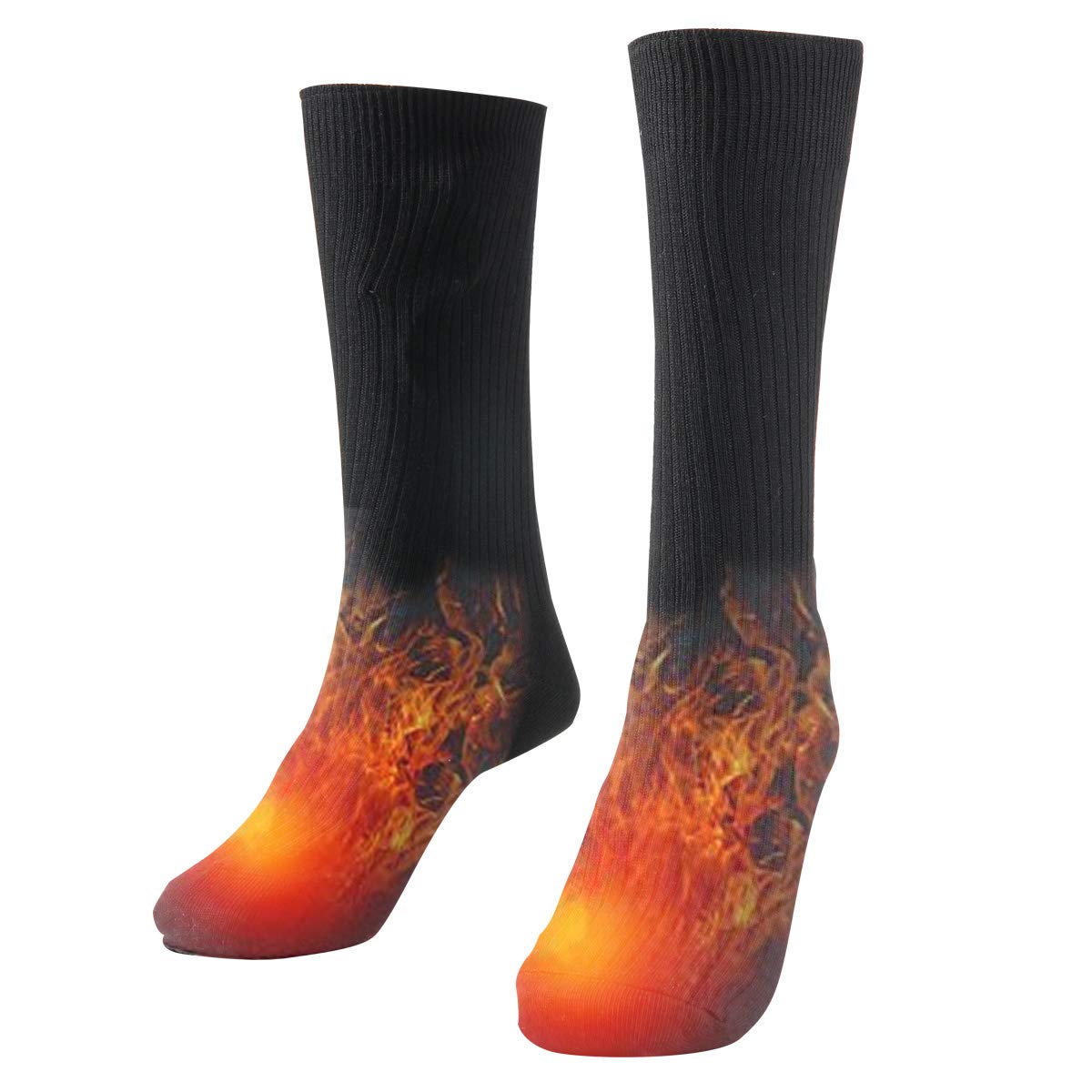 leegoal Electric Heated Socks, Rechargeable Battery Heated Socks Kit for Women's/Men's