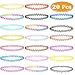 Paxcoo 20Pcs Black Tattoo Choker Necklaces Cute Neck Chockers for Women Teen Gilrs