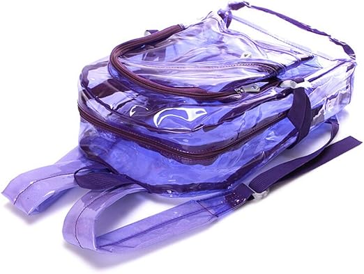 Mochila transparente escolar