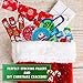 The Twiddlers 100 Pack Christmas Toys - Huge Assortment, Great Stocking Stuffers, Kids Party Bags, Party Favors, Pinata Filler & More