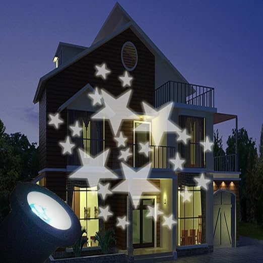 yacooler Moving Star LED proyector Exterior Jardin Decoracion ...