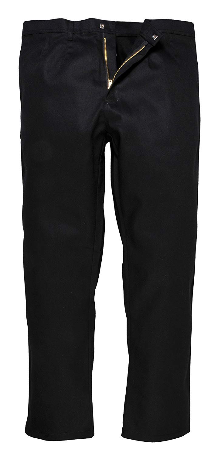 Portwest BZ30 Maximum Protection Bizweld Trousers Black, Large