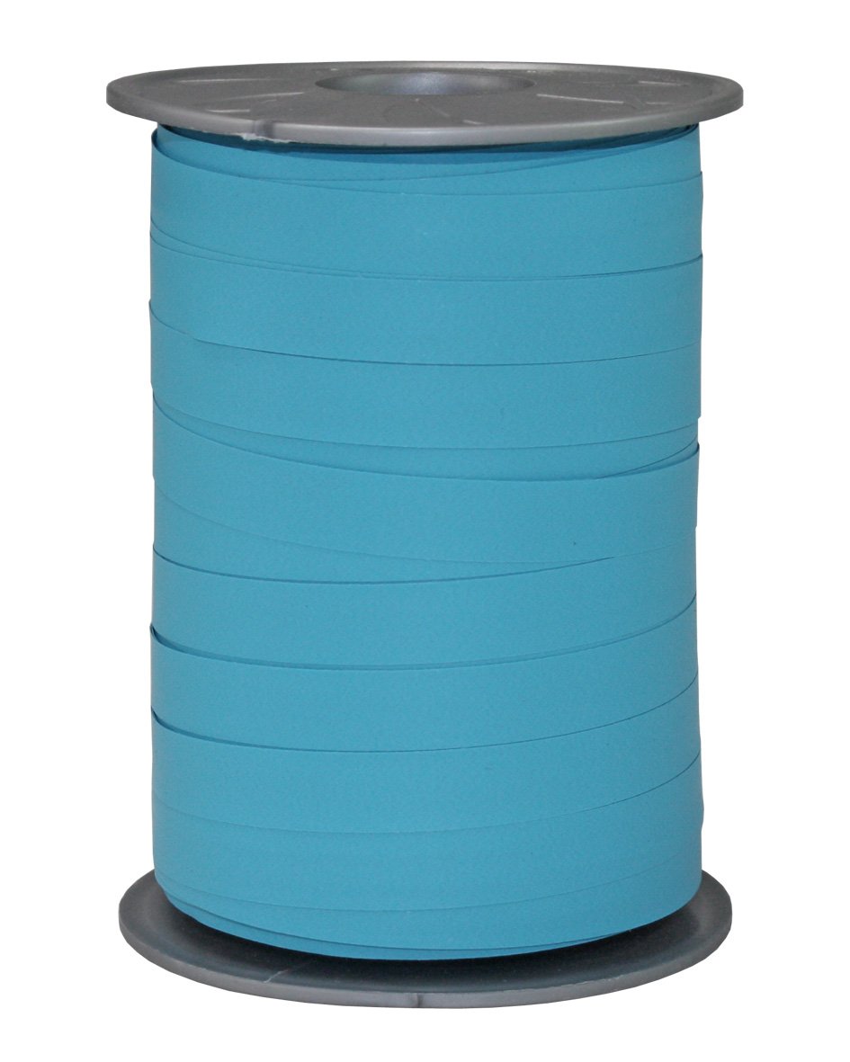 PRÄSENT - OPAK Curling Ribbon Turquoise 10 mm width, 200 m length — image 1
