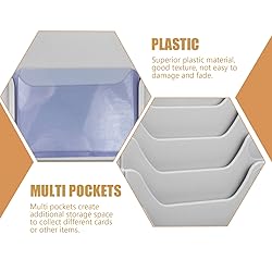 NUOBESTY Time Card Rack Retractable Time Card