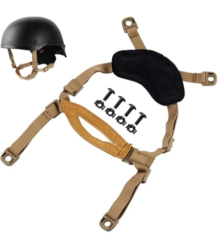 Amazon.com: Helmet Padding Kit Airsoft Helmet Bicycle Replacement Universal  Foam Pads Set Tactical Accessories Motorcycle Padding Kits Bike Mats for  Cycling Costume Cosplay Fast Mich CS Army ACH (Black) : Sports &