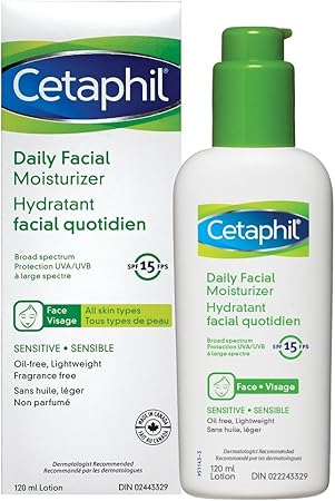 paraben free face moisturizer with spf