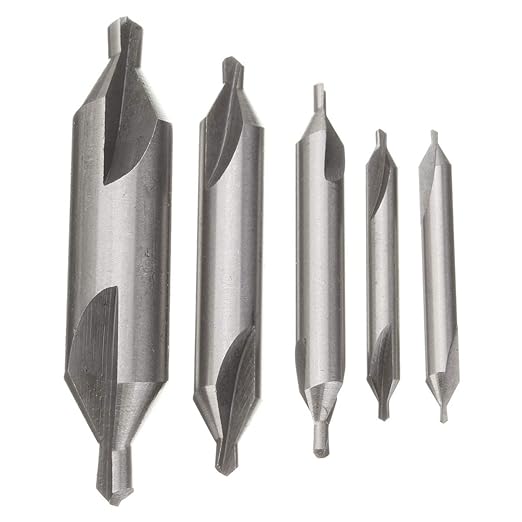 5pcs Hss Combined Center Drill Countersinks 60 Degree Set 1 1 5 2 5 3 15 5mm Other Metalworking Drills Opiaconcept Business Industrial