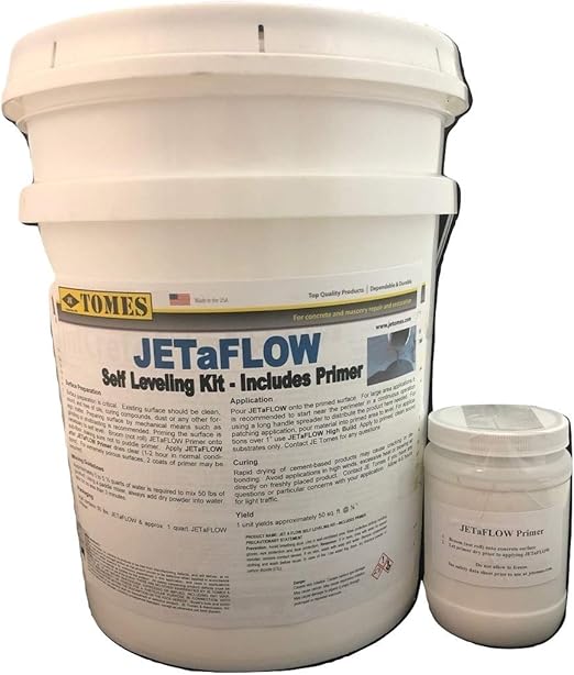 Jetaflow Floor Self Leveling Kit Concrete Repair And