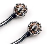 Happymodel RS0802 KV20000 Ultra Light 1S Integrated External Rotor Micro Brushless Motor Mobula7 1S FPV Drone Accessories (2 Pcs)