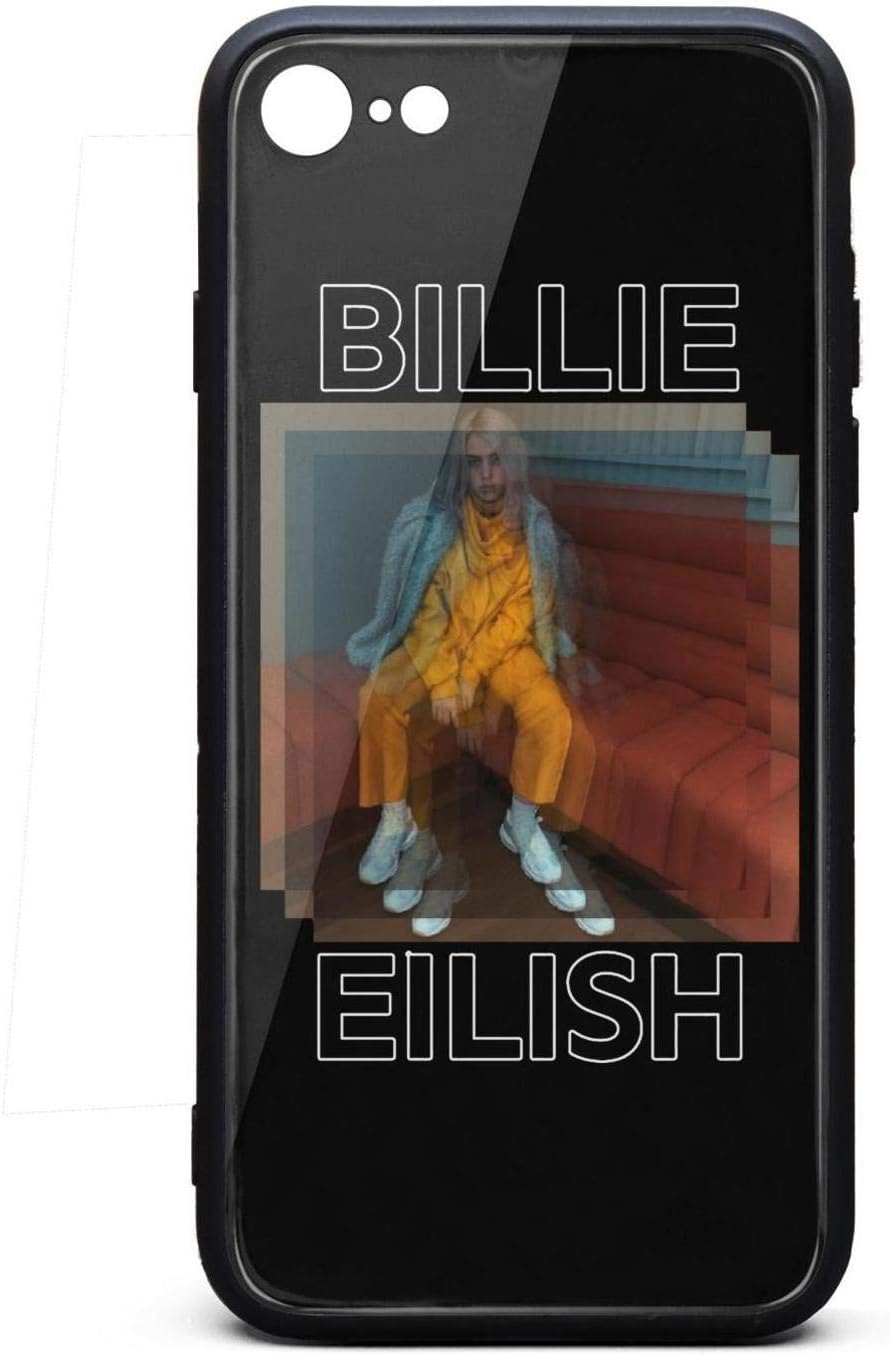 iPhone 6/6S Case 47-Best-Billie-Eilish-Images- Slim Soft Silicone Rubber Phone Case Cover iPhone 6/6S Case[4.7 inch]