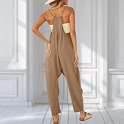 UNIANKIYA One Piece Jumpsuits for women V Neck
