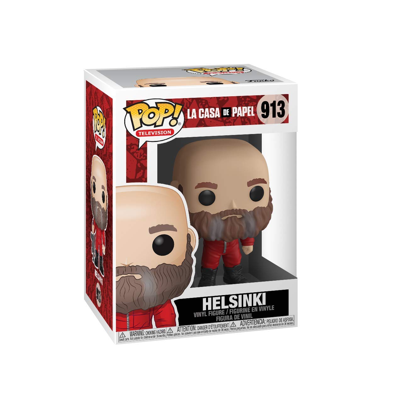 Funko POP! TV: La Casa De Papel - Helsinki - Money Heist - Collectable Vinyl Figure - Gift Idea - Official Merchandise - Toys for Kids & Adults - TV Fans - Model Figure for Collectors and Display