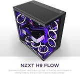 NZXT H9 Flow Dual-Chamber ATX Mid-Tower PC Case CM-H91FB-01 view 2