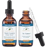 Native Remedies Tic Calm ComboPack - Nervous System Aid - 4 Fl Oz, 2 Pack | Natural Tic Support, Calm Involuntary Muscle Movements, Nervous Tension Relief, Daily Non-Drowsy Aid for Stress Twitches