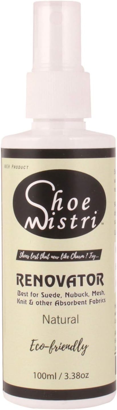 Shoe Mistri Shoe Renovator (Neutral) Suede,Nubuck,Canvas,Knit and most other absorbent Fabrics