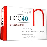 Neo40 Professional - Nitric Oxide Booster with Methylfolate - Natural Blood Pressure Supplement - May Help Support Healthy Bl