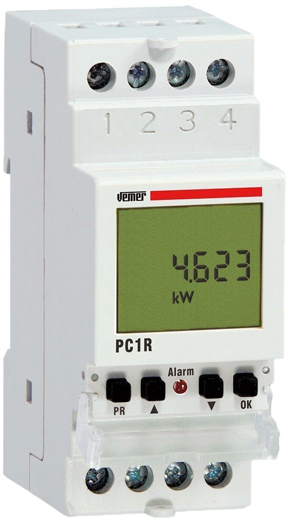 VEMER VE475000 model PC1R Load controller with 1 relay. Color white