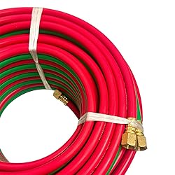 50ft Twin Welding Torch Hose Oxy Acetylene Oxygen