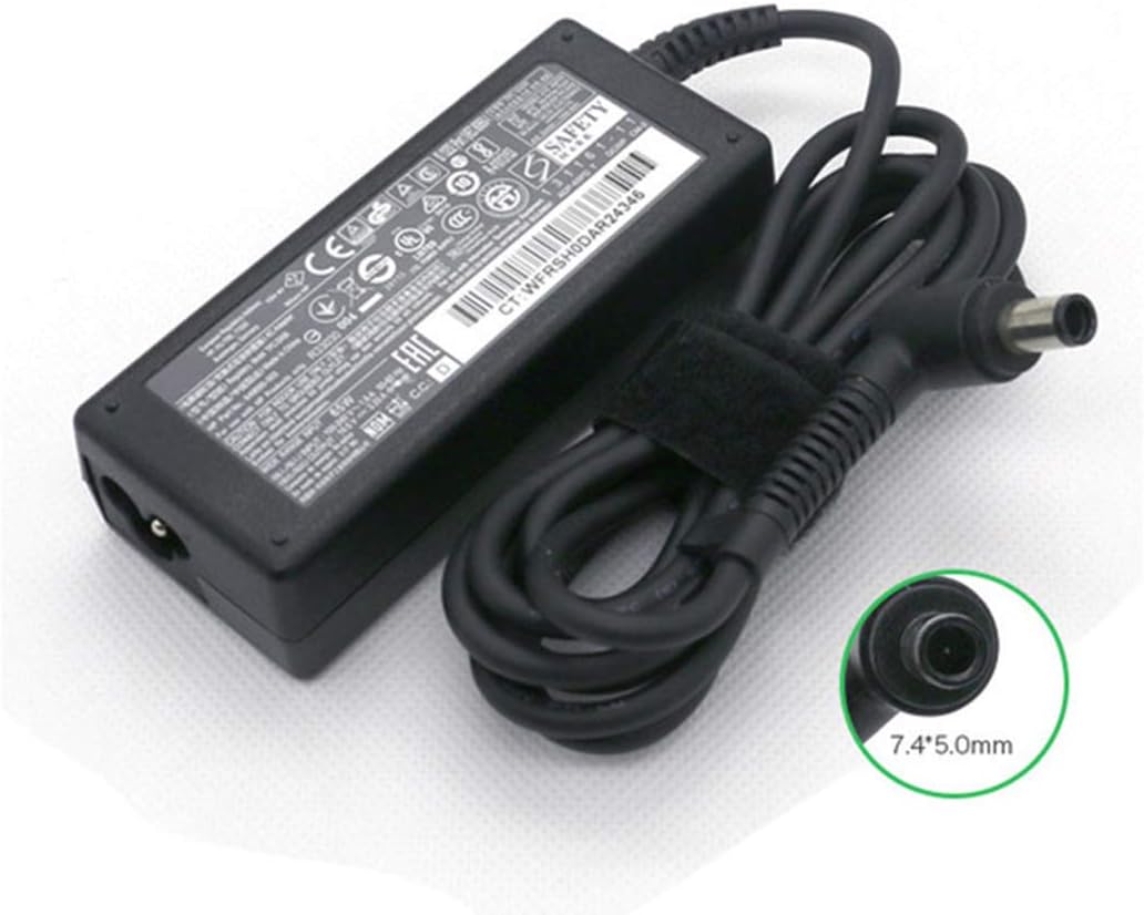 New 19.5V 3.33A 65W 7.4 X 5.0mm TPC-DA58 Laptop AC Adapter Compatible with HP 19 All-in-One 849650-003 TPC-LA58 TPC-CA58 Desktop PC
