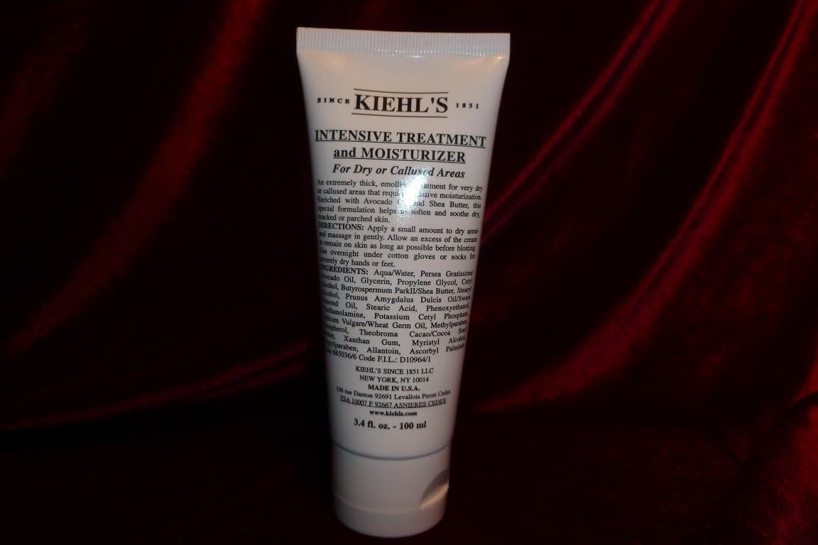 kiehl's intensive treatment and moisturizer