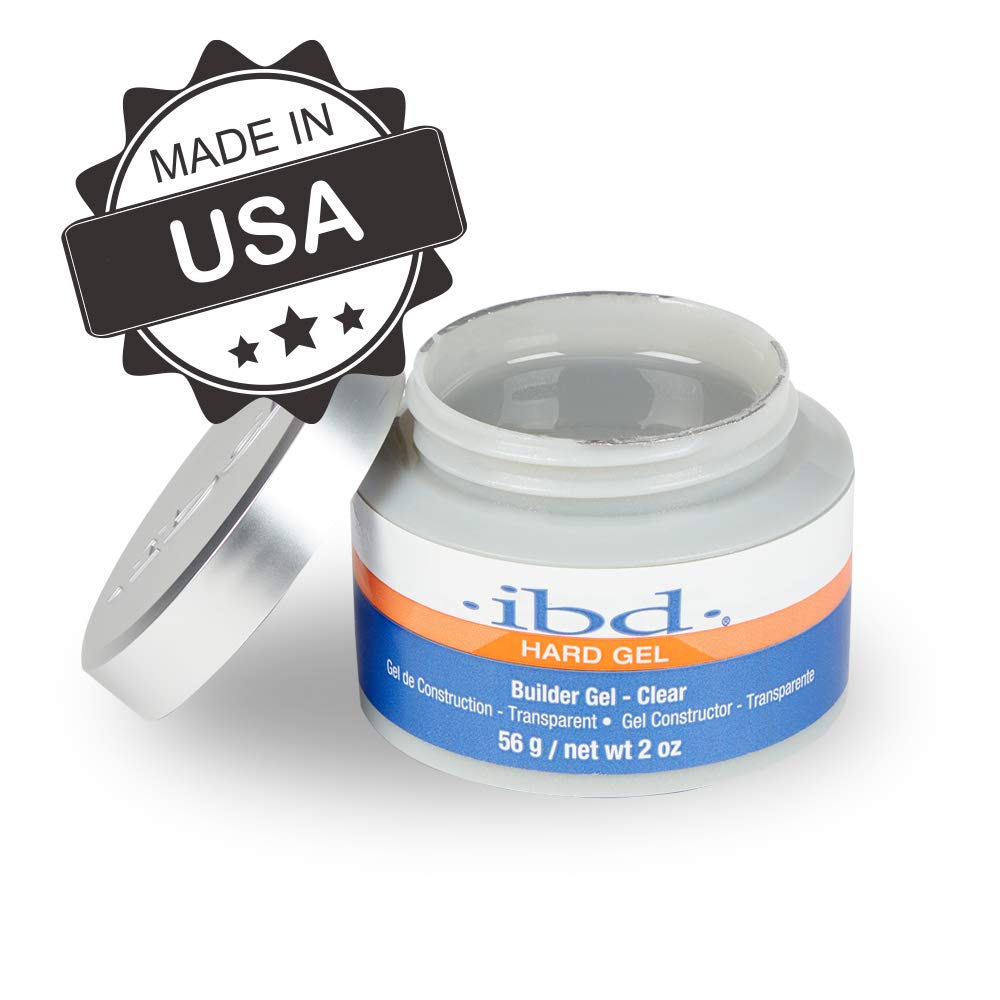 bd Hard Gel, LED/UV Builder Gel - Clear, Strong Acrylic Finish, Perfect for Nail Extensions, Sculpting & Overlays, Professional Quality, 2 oz, 1-pack - Image 5