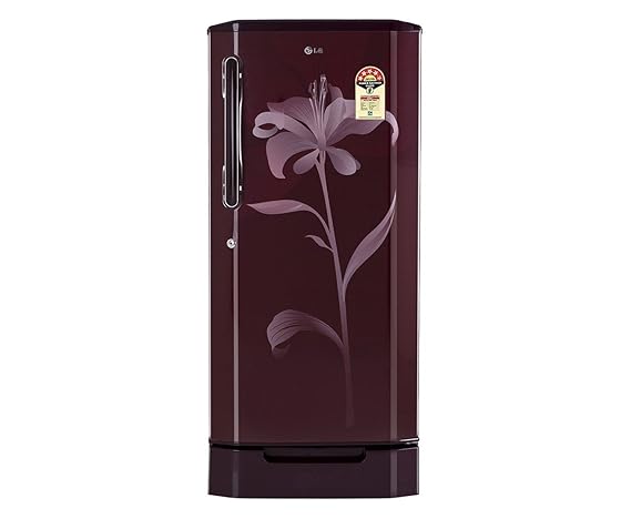 Lg 215 L 5 Star Direct Cool Single Door Refrigerator Gl D225bslz Sl Scarlet Lily Amazon In Home Kitchen