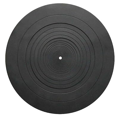 Universal Rubber Slipmat Turntable Platter 12inch Silicone Turntable Slipmat Compatible for Audio Technica AT-LP120BK AT-LP-1200 Turntable Player