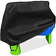 STARTWO Kids Water Table Cover Fit Rain Showers Splash Pond Water Table, Waterproof Outdoor Toys Cover - Black (Cover Only)