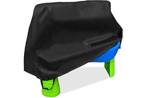 STARTWO Kids Water Table Cover Fit Rain Showers Splash Pond Water Table, Waterproof Outdoor Toys Cover - Black (Cover Only)