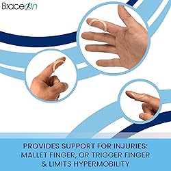 Brace On EZ Finger Splint, Finger Brace for