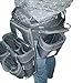 Contractor Pro Zippered Add on Tool Pouch for Tool Bags and Tool Belts. Clips Onto Existing Belt for Contractor, Carpenters, Electrician, Hvac, Dry Waller. Open Pouch, Easy Clip on with Durable Material