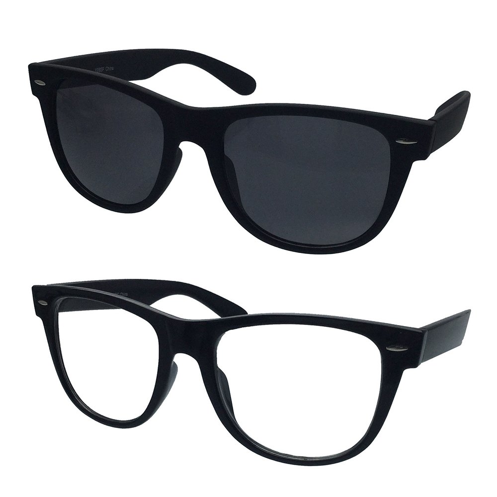 Xxl Mens Wide Extra Large Classic Wayfarer Sunglasses For Big Fat Heads