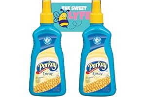 Parkay Vegetable Oil Spray 8oz - 2 Pack: Bundled with The Sweet Lyfe Fridge Magnet