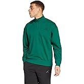 adidas Mens All Season Quarter Zip Sweatshirt Casual - Green