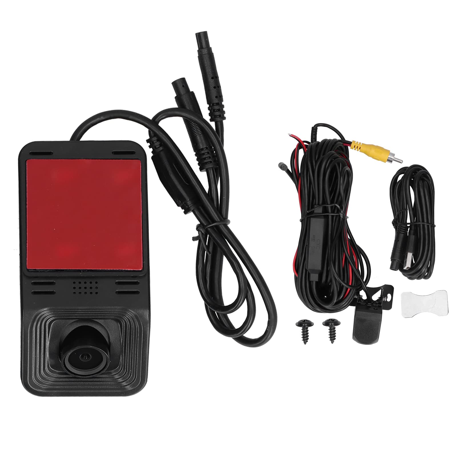 USB Dash Cam Dual Lens Front 1080P 140° HD Car Driving Recorder DVR Support ADAS Motion Detection Loop Record