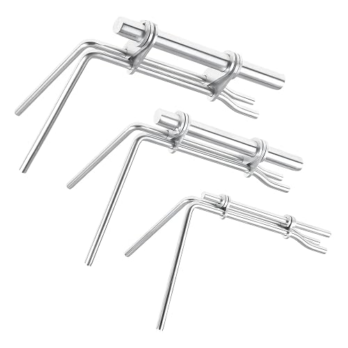 3-Piece Hydraulic Cylinder Piston Rod Seal U Cup Installation Tool Set