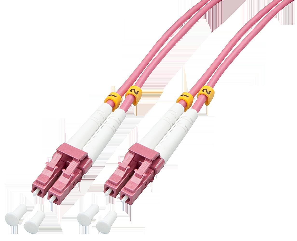 LINDY 3m LC-LC OM4 50/125 Fibre Optic Patch Cable