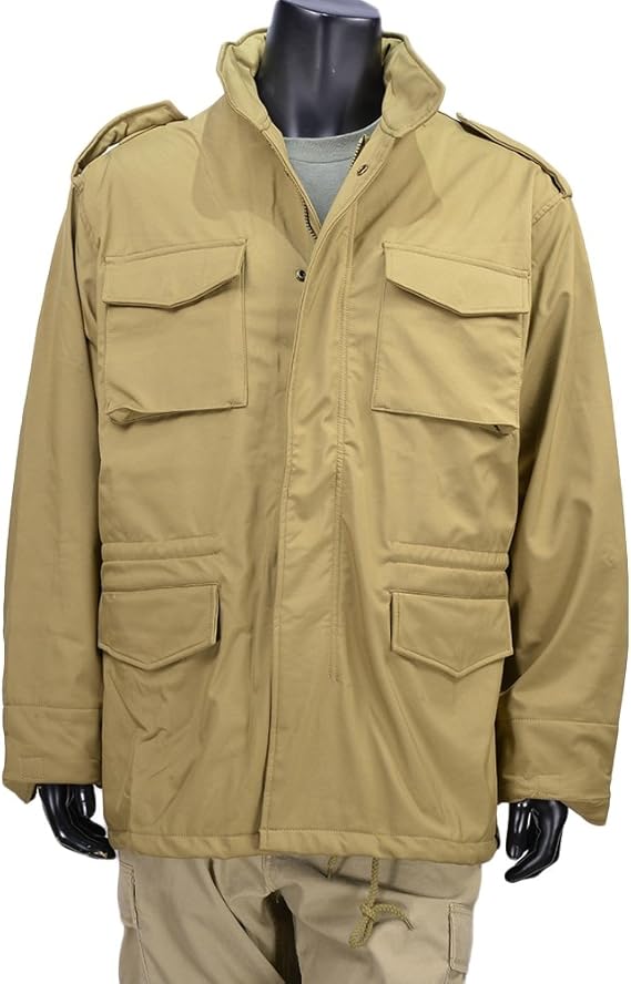 Amazon Rothco ミリタリージャケット M65 ソフトシェル 5244 コヨーテタン コート ジャケット 通販