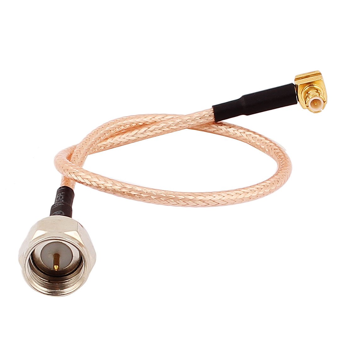 sourcing map F-J Male to MCX-JW Male RG316 Coaxial Cable Pigtail 20cm