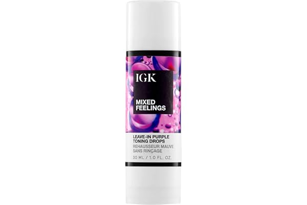 IGK MIXED FEELINGS Leave-In Blonde Toning Drops, 1 fl. oz.