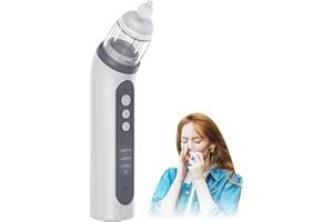 QIYANA Ear Pressure Relief Device, Eustachian Tube Unclogged, Ear Pressure Relief for Flying, Diving, Ear Pain Relief，3 Replacement Heads-001